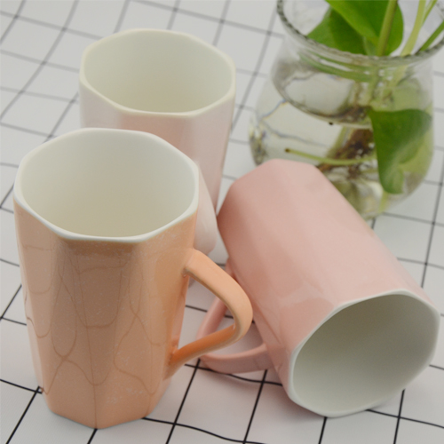 Gracious solid color glazed new bone china coffee mug