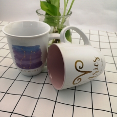 12 Constellations White And Gold designed new Bone China Mug