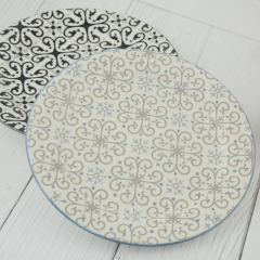 good quality 7.7inch colorful printing ceramic plate