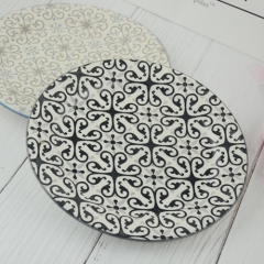 good quality 7.7inch colorful printing ceramic plate