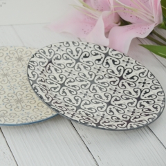 good quality 7.7inch colorful printing ceramic plate