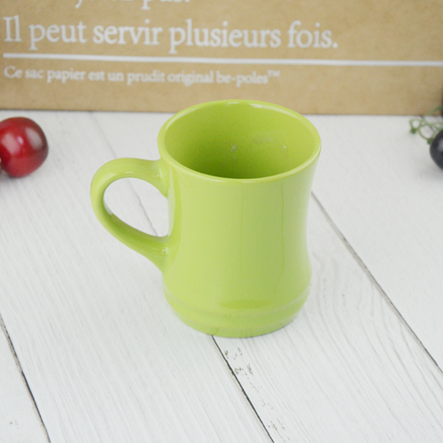 Promotion color glazed stoneware colorful coffee mug