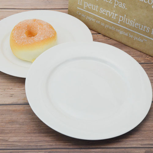 Stylish custom 8-inch western dinner plate for restaurant