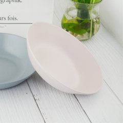 Wholesale light  pink beautiful porcelain  dinner soup bowl