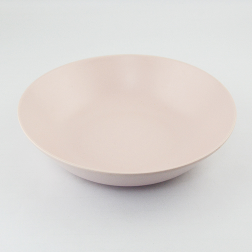 Wholesale light  pink beautiful porcelain  dinner soup bowl