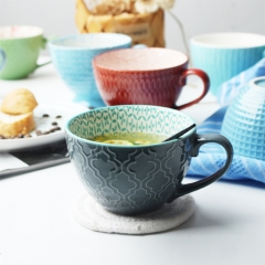 新设计产品中国制造商170ml骨瓷茶杯套装