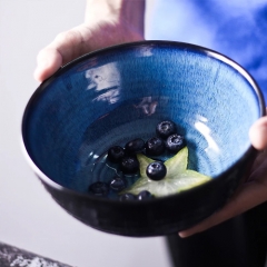 创意日式釉面餐具套装，中国制造陶瓷拉面碗