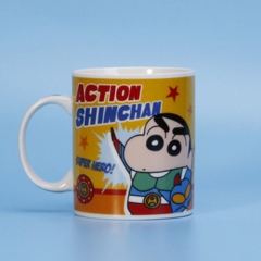 White custom sublimation printed cartoon shape 11 oz ceramic mug white