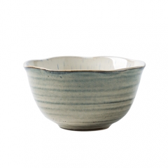 Haute couture bone China tableware ceramic soup bowl