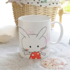 Custom blank white sublimation ceramic white coffee mug with logo