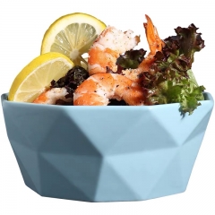 Nordic wind rice soup bowl pure color home matte ceramic simple personality