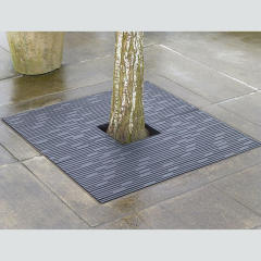 Hot dip street square tree cover grate