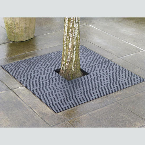 Hot dip street square tree cover grate