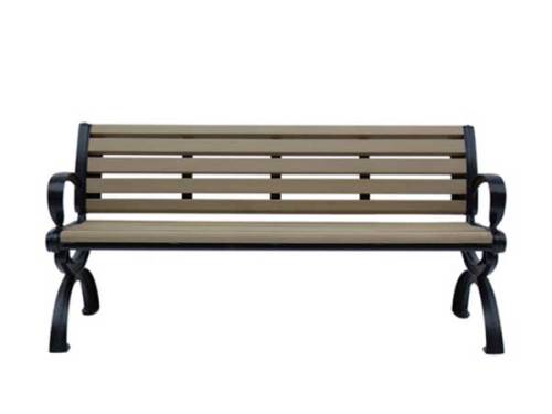 rustic country 3 seater bench seat