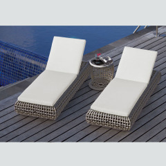 Commercial Outdoor Beach Lounger Daybed