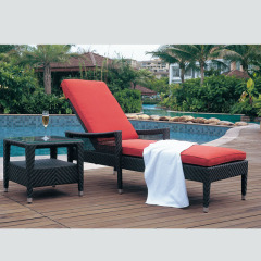 Outdoor furniture outdoor sun lounger