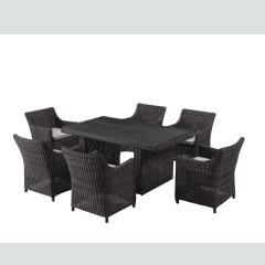 outdoor rattan garden set high quality