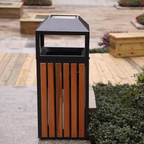 outdoor garden rectangular litter bins