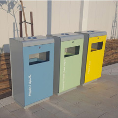 3 compartment recycle bin for Dubai