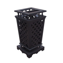 garden metal trash bin manufacturer