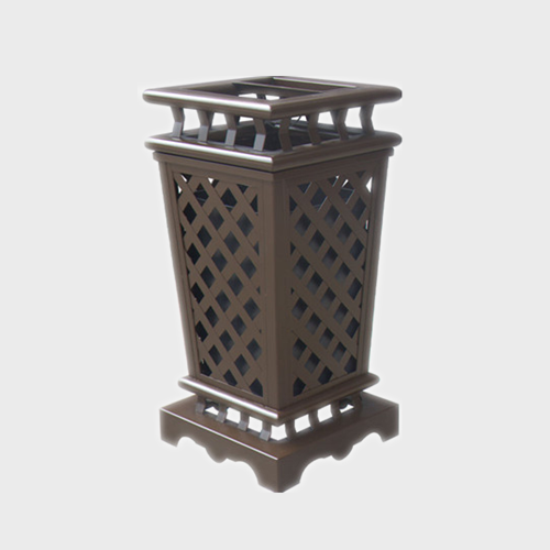 garden metal trash bin manufacturer