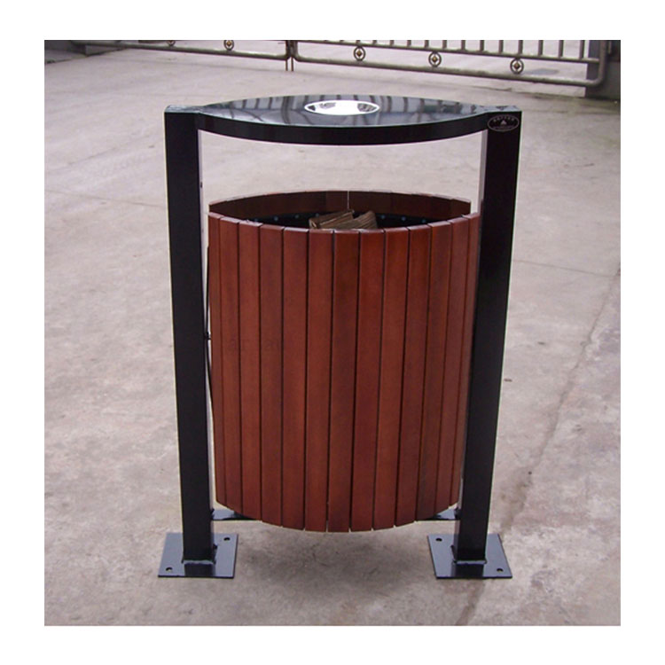 rustic retro large garbage can