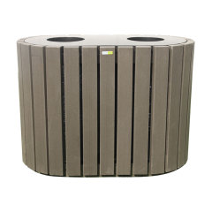 Outdoor Wooden Large Garbage Bins