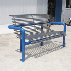 outdoor stainless steel pipe benches for Singapore
