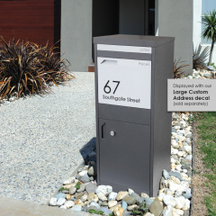 gate mounted mailbox front doorpost box for sale