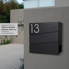 wall mount mailbox door post box house mounted mailbox