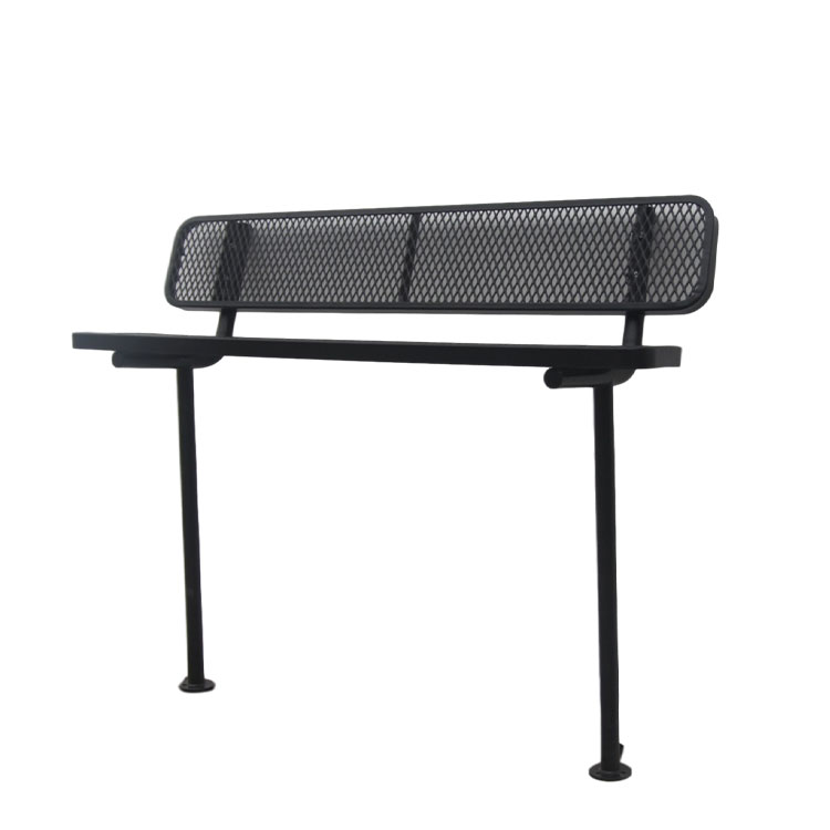 excellent outdoor leisure black bench