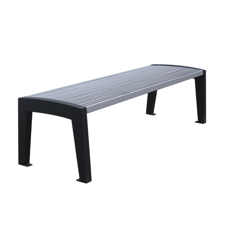 garden corner leisure steel bench