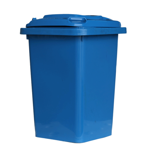 outdoor street large plastic waste bins