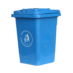 outdoor street large plastic waste bins
