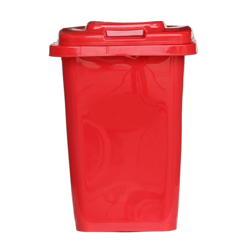 cheap and nice quality red plastic dustbin