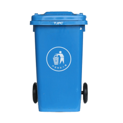 outdoor big plastic garbage bin