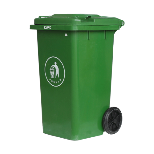 outdoor large plastic recycling trash can