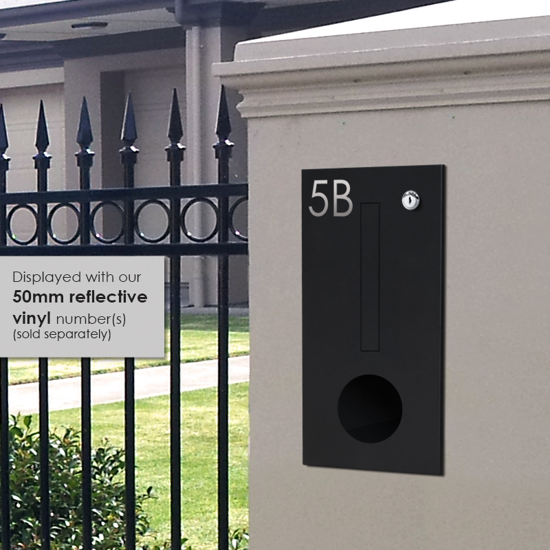 stainless steel mailbox modern waterproof security letterbox