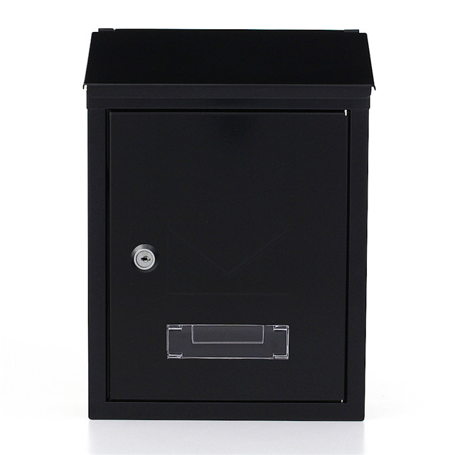 personalized mail boxes steel locking post letterbox