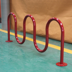 commercial outdoor freestanding metal bike racks