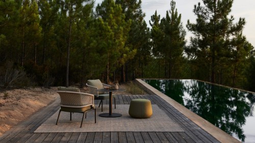 luxury outdoor furniture rattan sofa