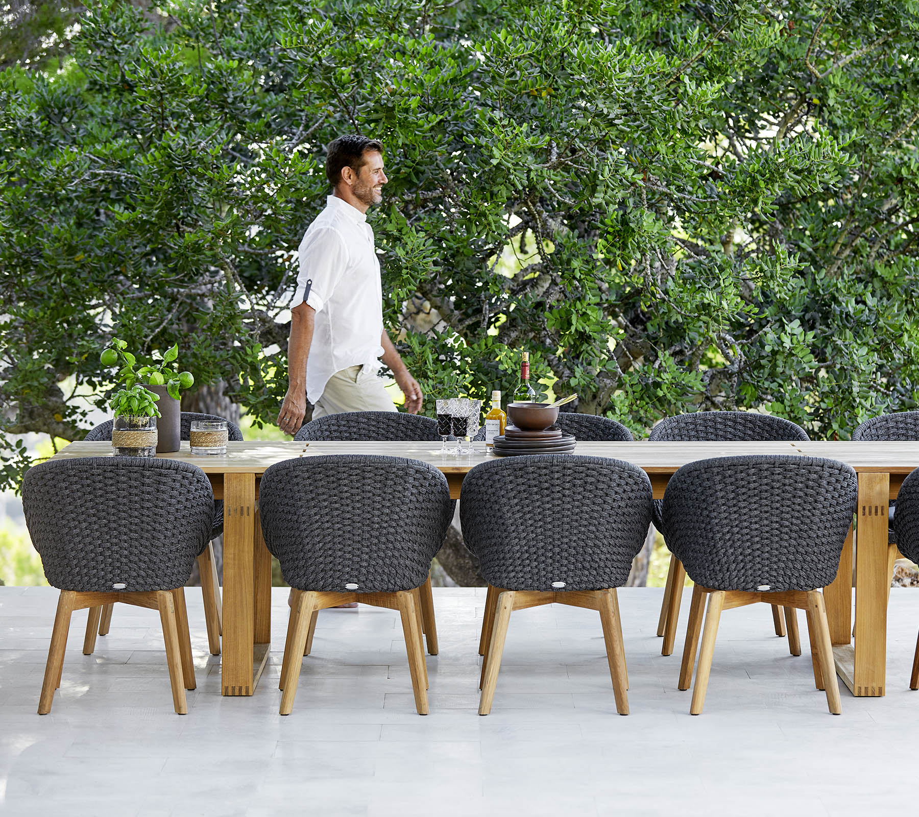 indoor outdoor rattan dining chairs
