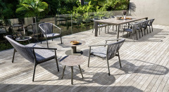 outdoor patio furniture rope chairs