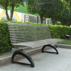 Steel Patio Garden street Bench