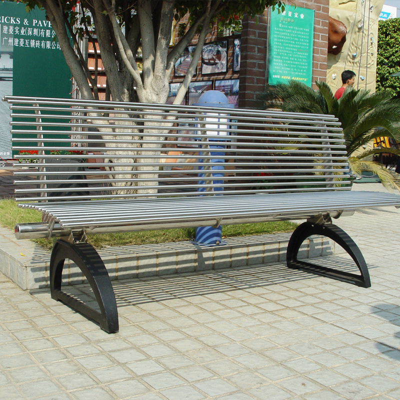 Steel Patio Garden street Bench