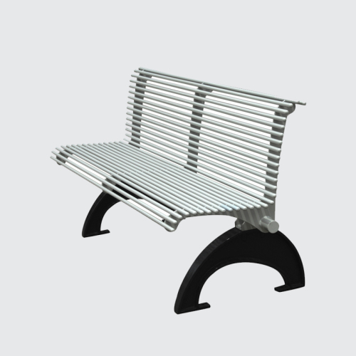 stainless steel outdoor seat bench