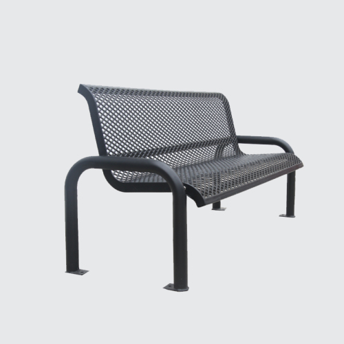 Outdoor garden furniture metal Bench