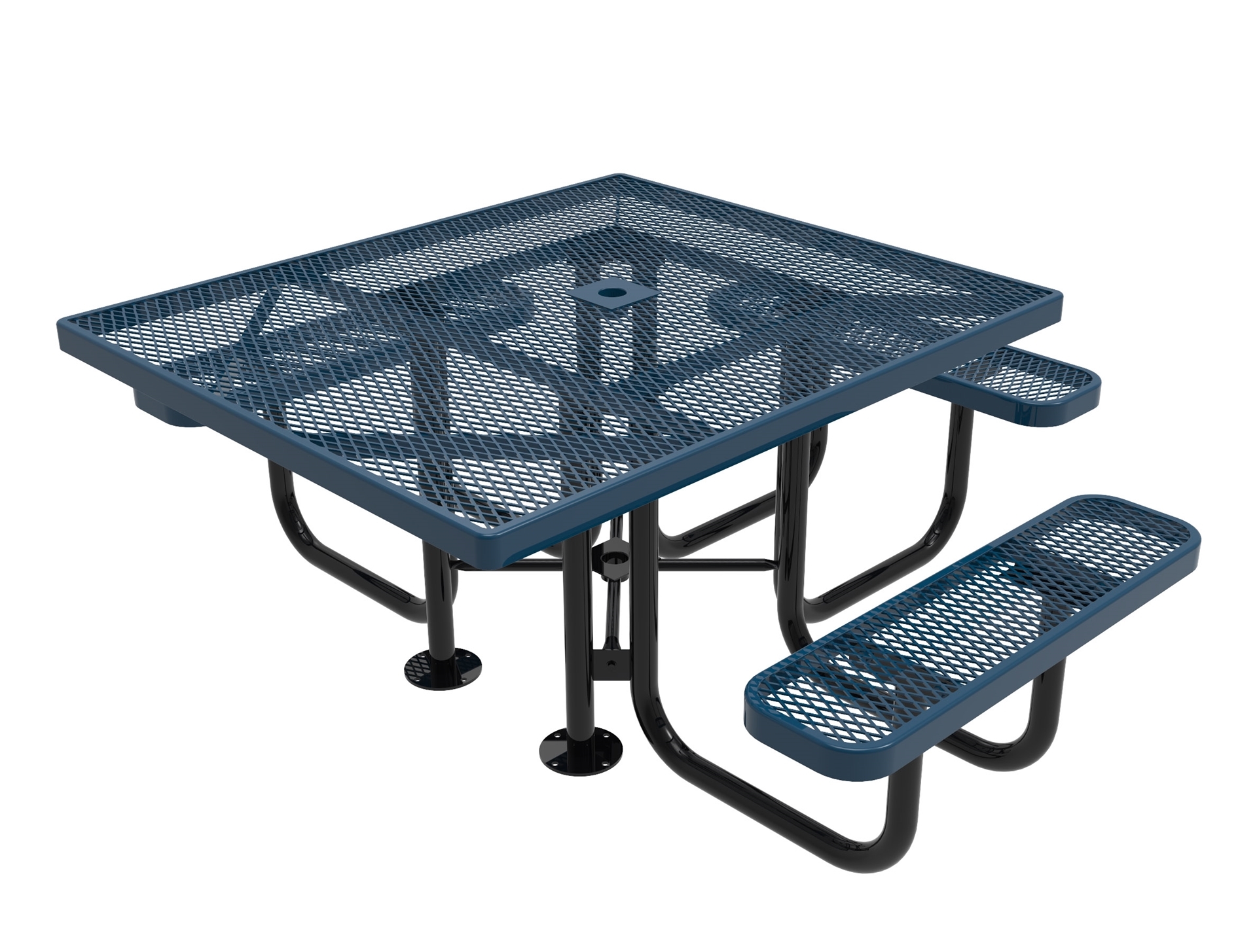 outdoor garden square disabled accessible picnic table