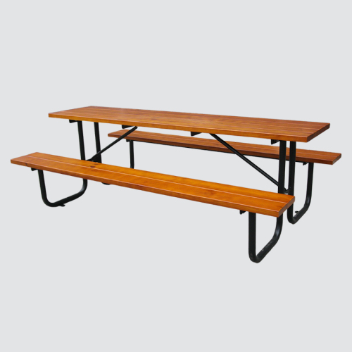 outdoor furniture solid wood or hardwood picnic table with bench