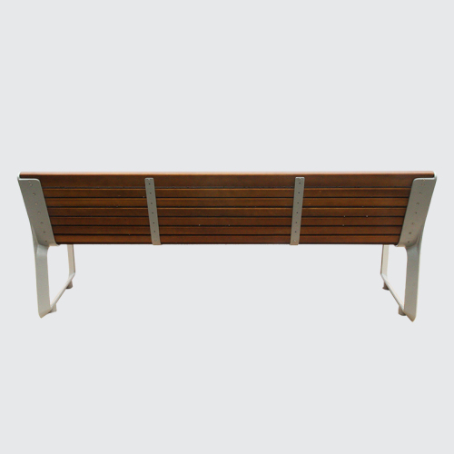 wood plastic composite park bench